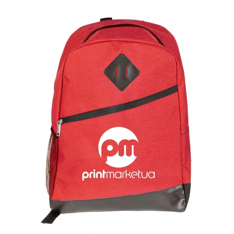 Рюкзак логотип крест на красном фоне